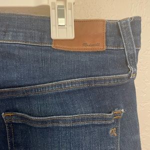 Madewell Dark Blue Skinny Jeans
